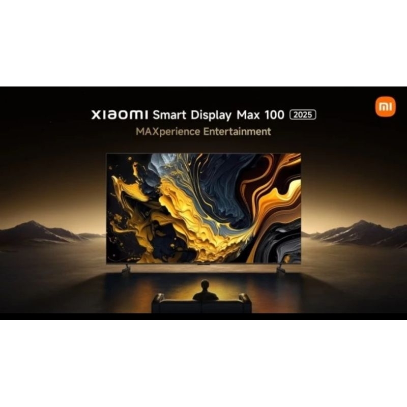 XIAOMI MI TV 100INCH MAX100 2025 4K GOOGLE TV DOLBY ATMOS SMART DISPLAY ANDROID TV