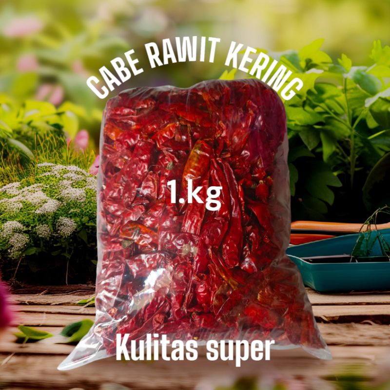 

ready kemasan ( 1.kg ) CABE RAWIT TEJA KERING IMFOR KULITAS SUPER PEDAS COCOK UNTUK BUMBU SEBLAK