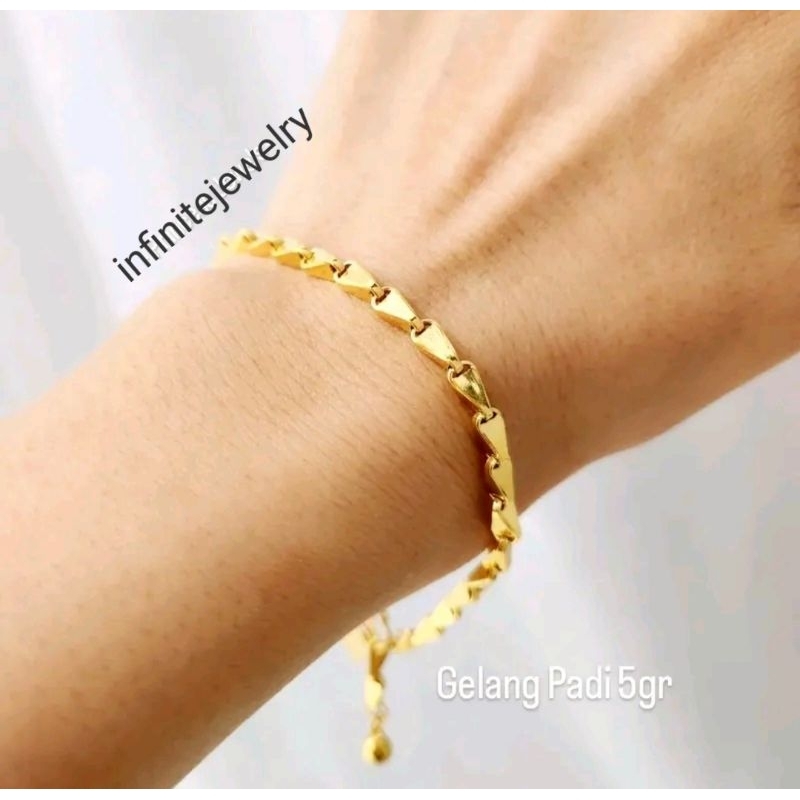 Gelang Padi Besar Mas Muda