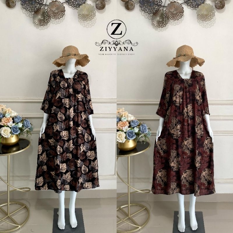 daster ayumi motif - rayon twill premium | daster homedress wanita dewasa modis nyaman adem lembut b