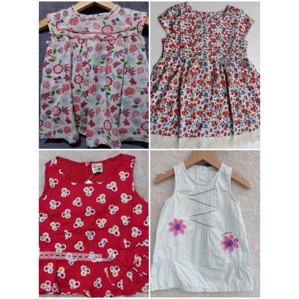 BLUS & KAOS ANAK PEREMPUAN  (OLIVE OYL/BABY POPEYE) USIA 6-9 , 12-18 dan 18-24 BLN
