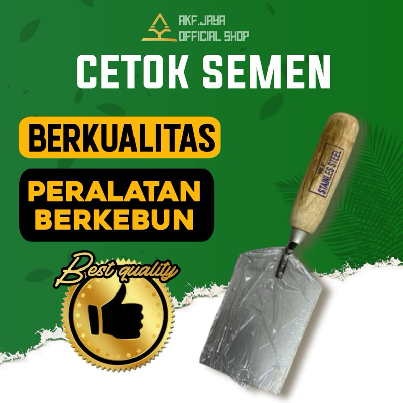 cetok semen cetok satinless cetok bangunan
