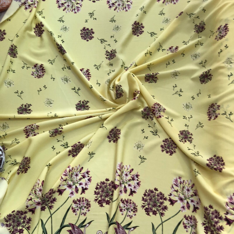 kain crepe linen motif - kain crepe linen motif bunga - kain crepe linen motif impor - kain zara cre