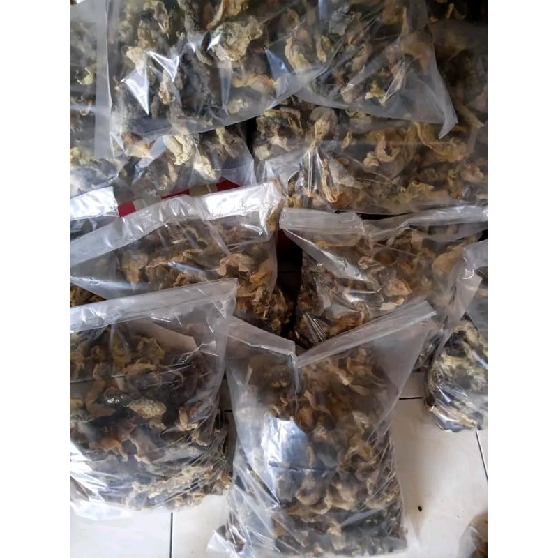 

Kerupuk Krupuk kulit ikan Salmon Original