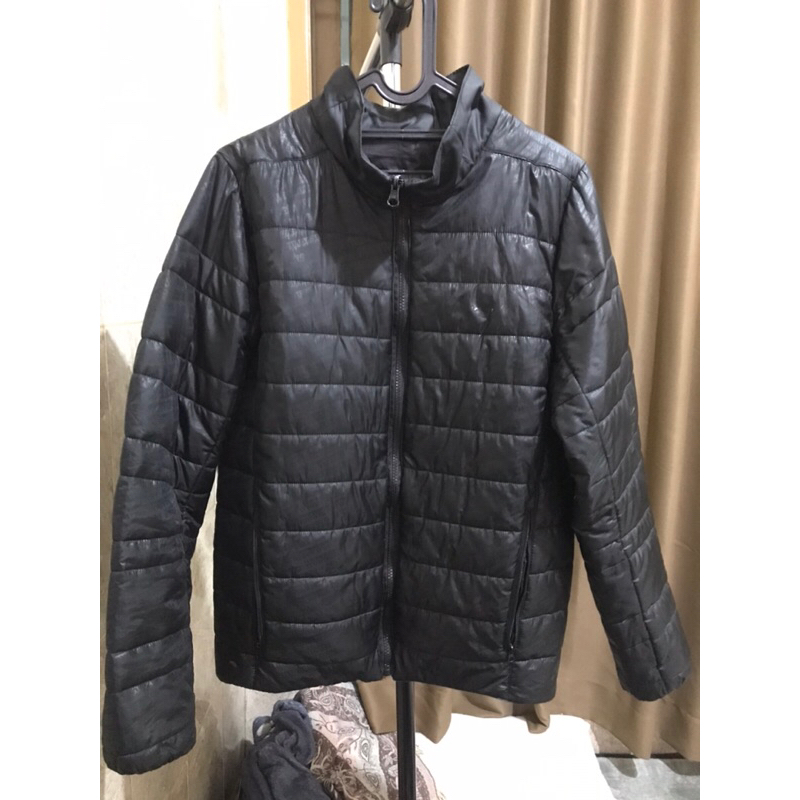 PUFFER JACKET DOWN JACKET THISISNEVERTHAT FULLPRINT SECOND PRELOVED