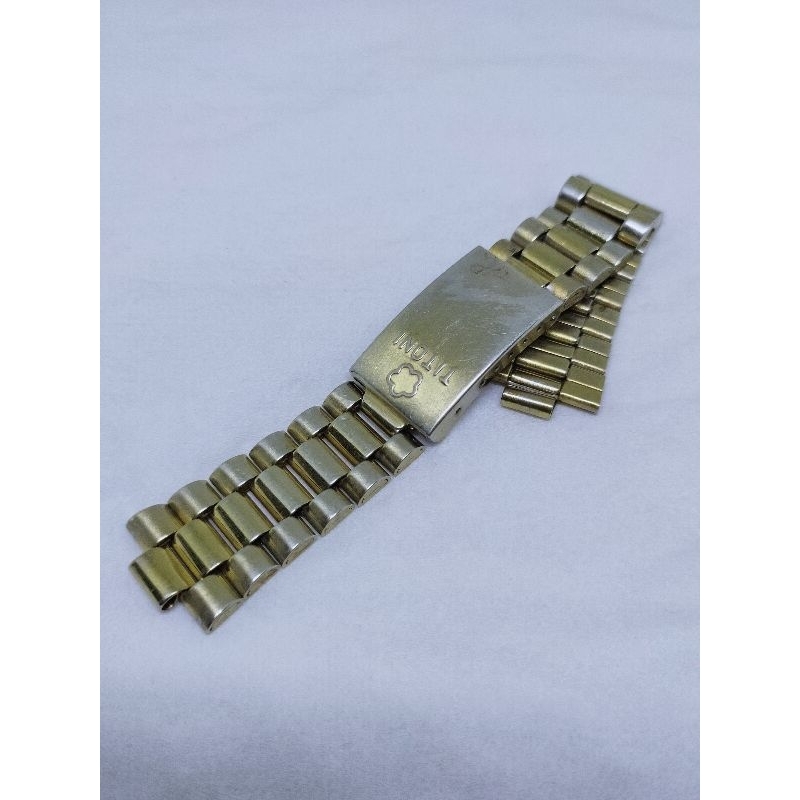 Titoni watch bracelet vintage rantai jam tangan antik part arloji lawas klasik titoni swiss vintage