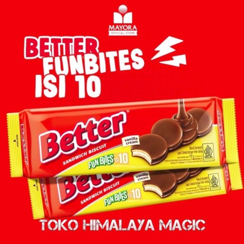 

Biskuit Better Sandwich Biscuit 100 gram