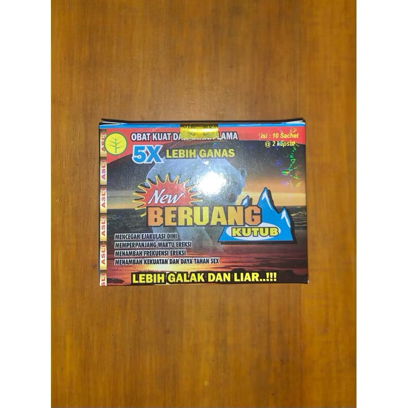 

Bruang ktub kpsul original