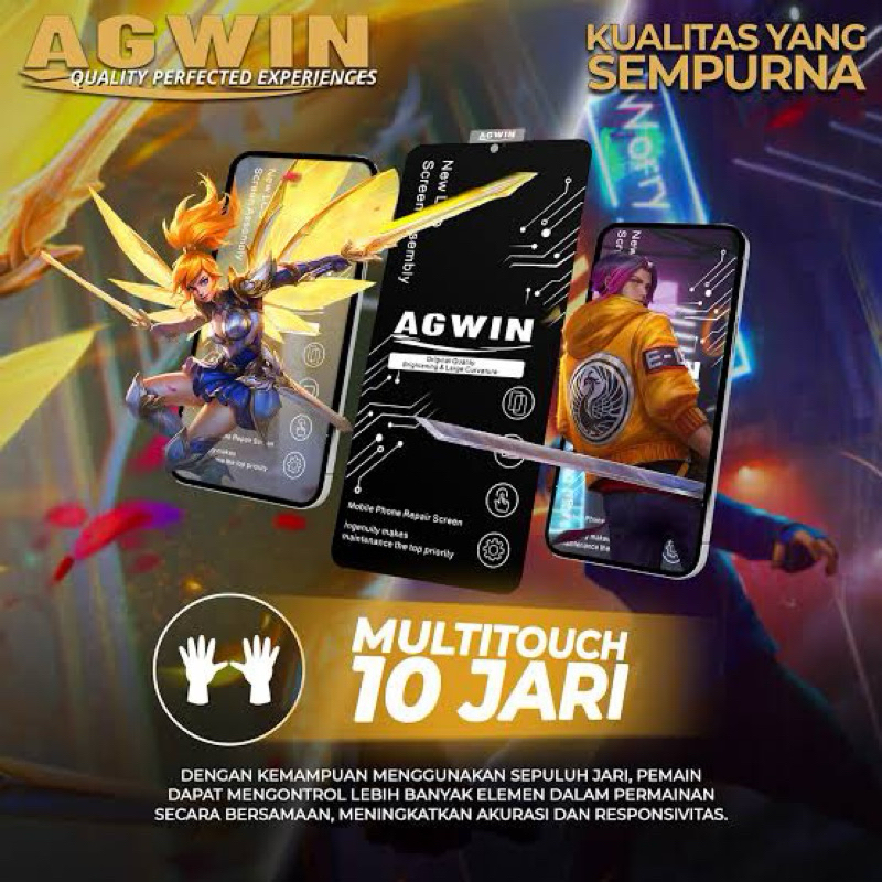 LCD Touchscreen Oppo A3S A5 AX5 Agwin Original 100%