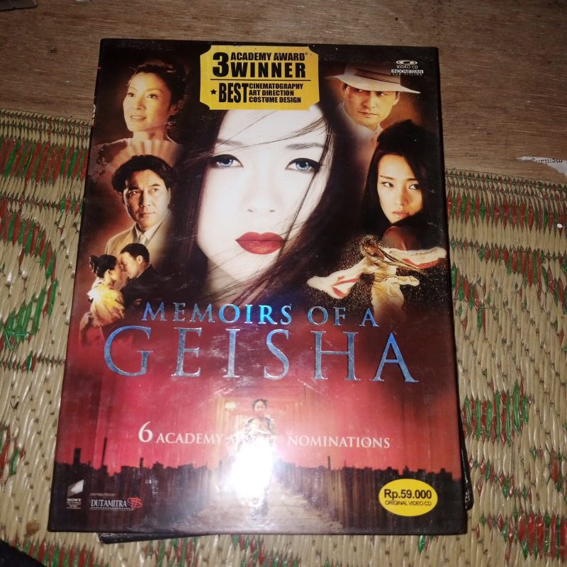 Memoirs of a GEISHA, vcd