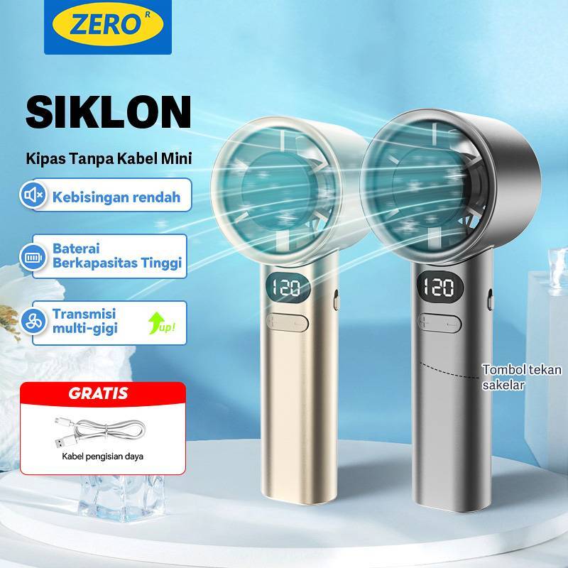 Kipas Angin Mini Portable Usb  Kipas Lipat / Mini kipas Strong Wind 199 Gear Wind angin LED Display 
