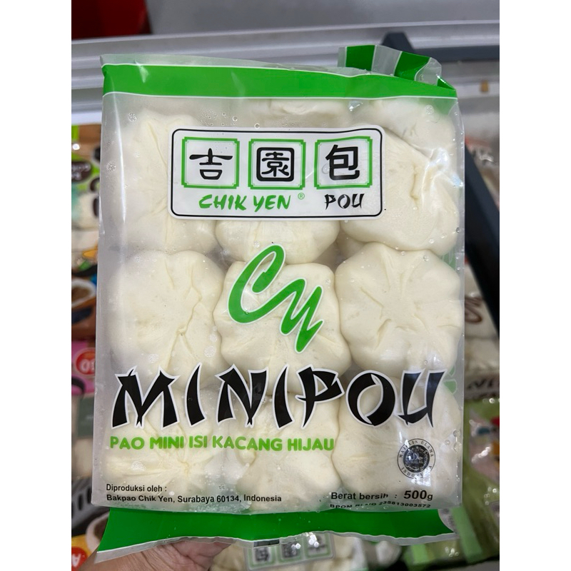 

Chikyen Minipou Kacang Hijau 500 gram