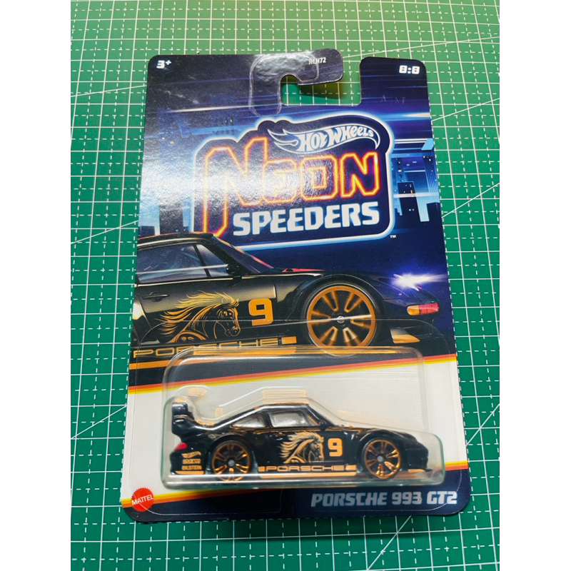 Hotwheels , Hot wheels Porsche 993 GT2 Neon speeders , hw hot item rare item rwb