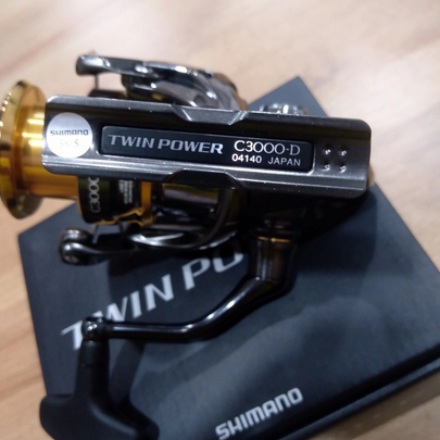 Rel Rell Reel Shimano Twin Power C 3000-gulungan Twinpower c3000 Japan