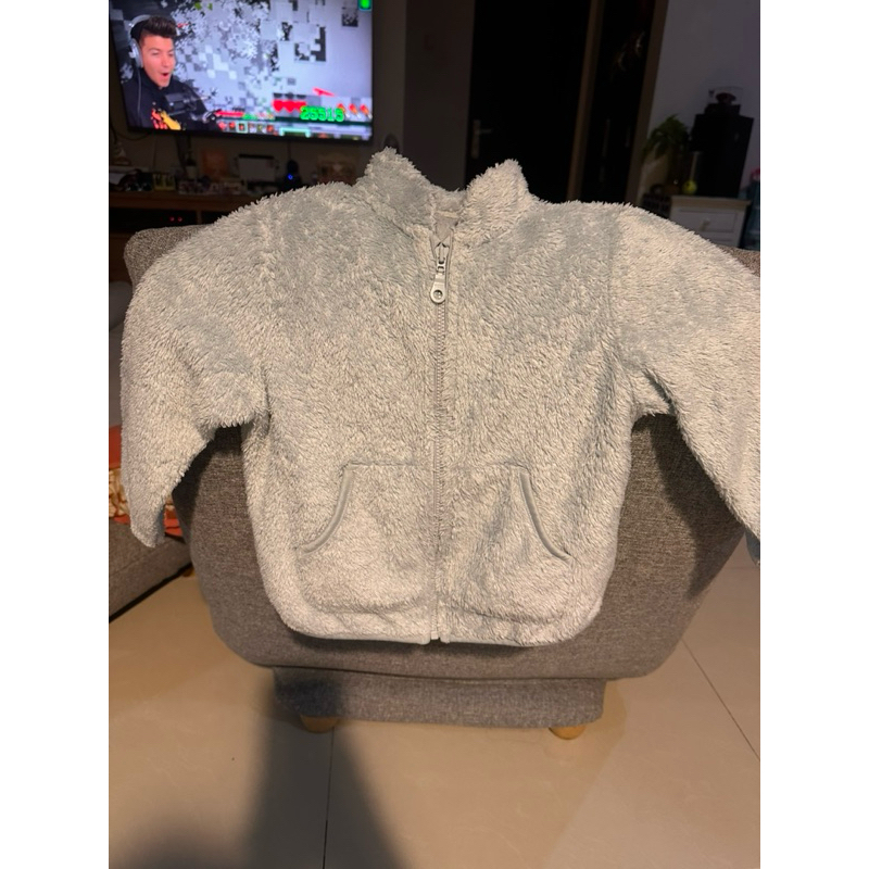 jaket anak biru muda