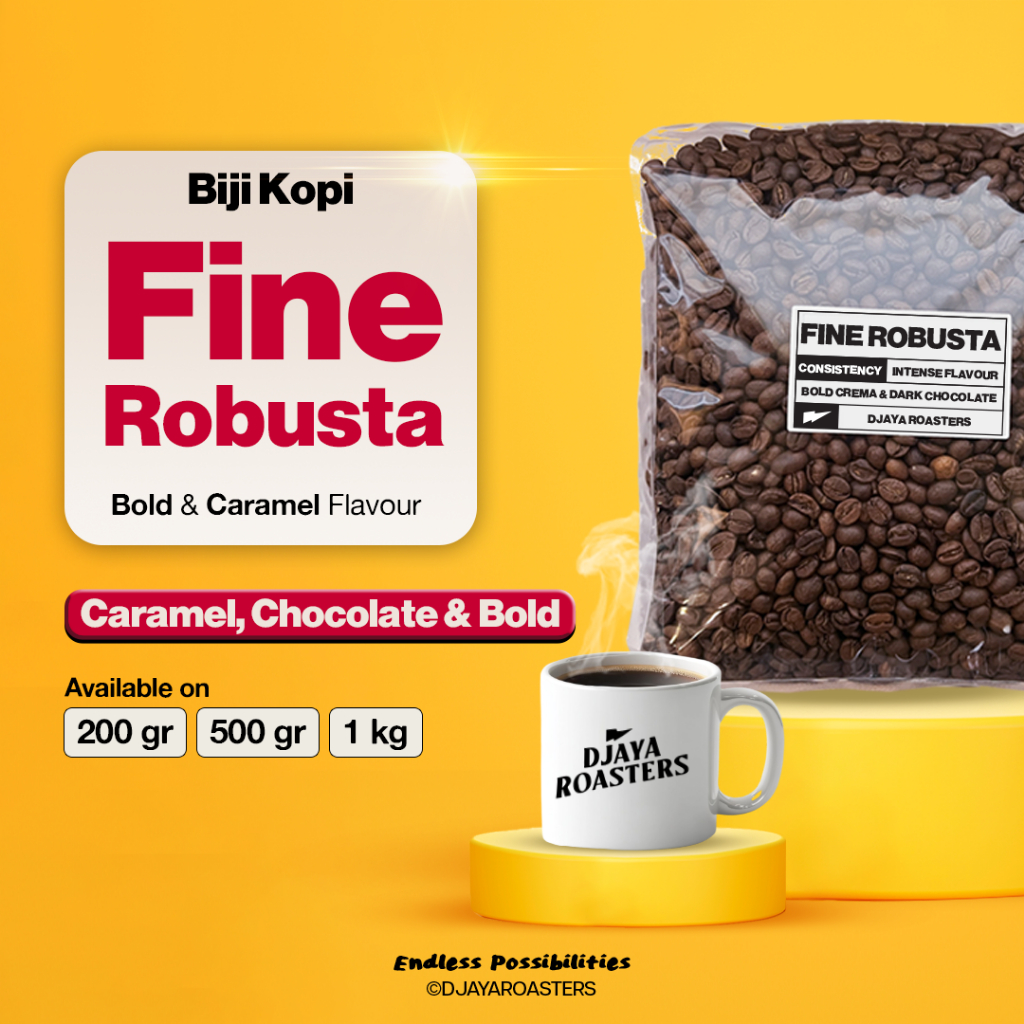 

Biji Kopi Fine Robusta Classic Coffee Espresso Roasted