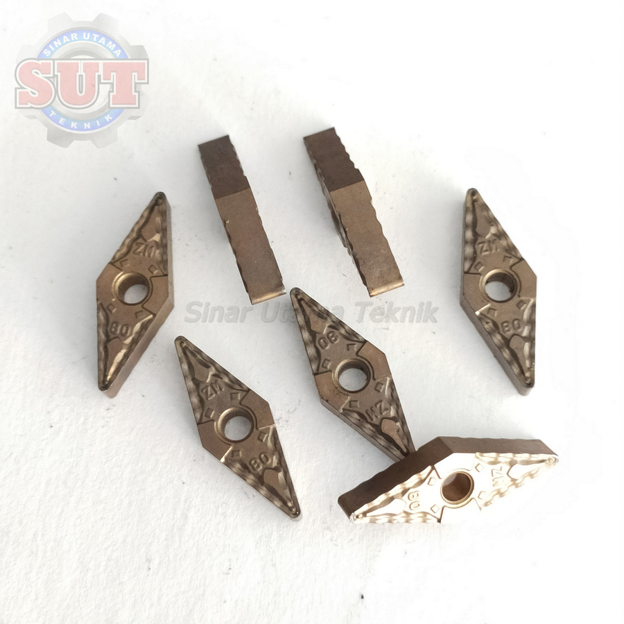 VNMG 1604 VNMA insert bubut betel keras mata pisau holder MVJNR MVJNN