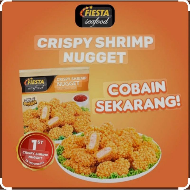 

Fiesta Crispy Shrimp Nugget 450 Gr