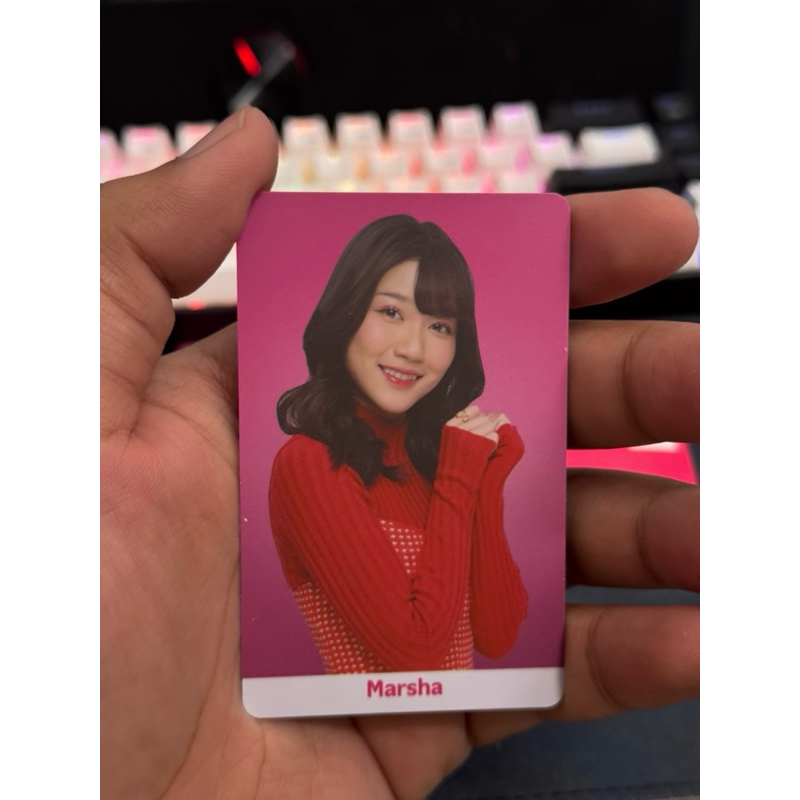 Photocard JKT48 X Telkomsel “Marsha”
