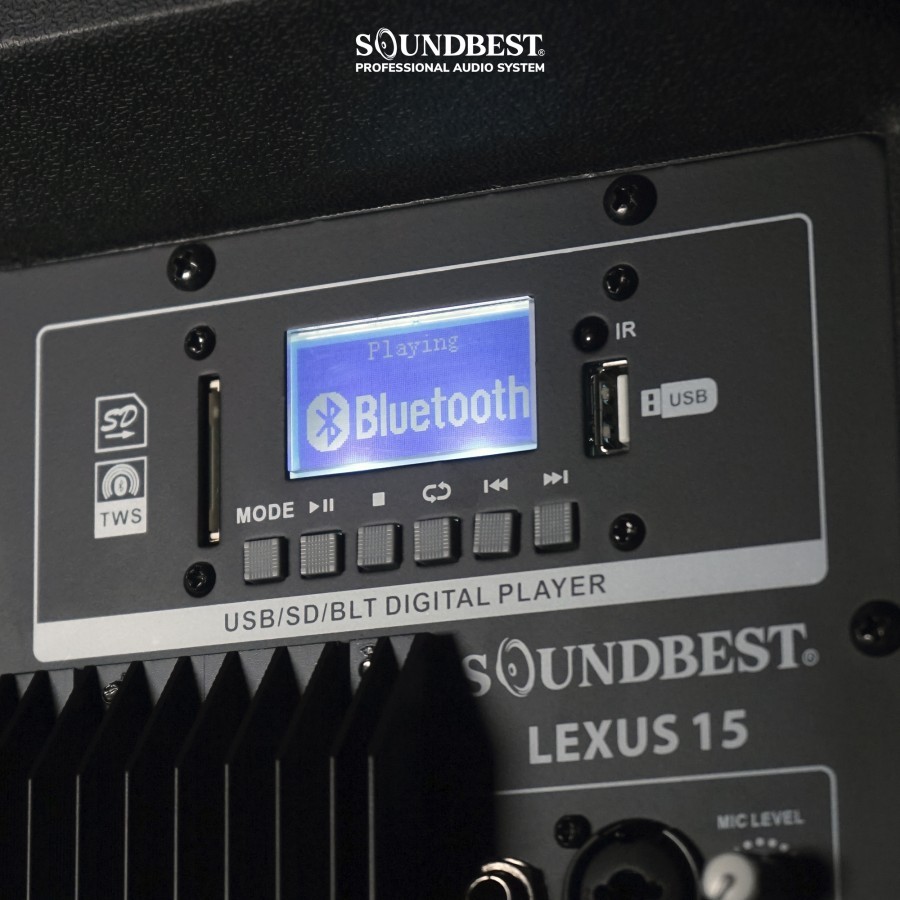 (JUAL 1 BUAH) SOUNDBEST Speaker Active LEXUS 15 – GARANSI RESMI