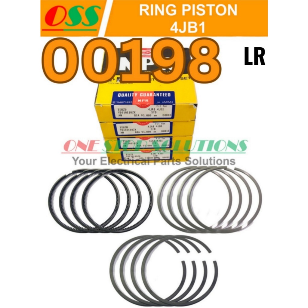 RING PISTON 4JB1 4JB1T ISUZU FOTON