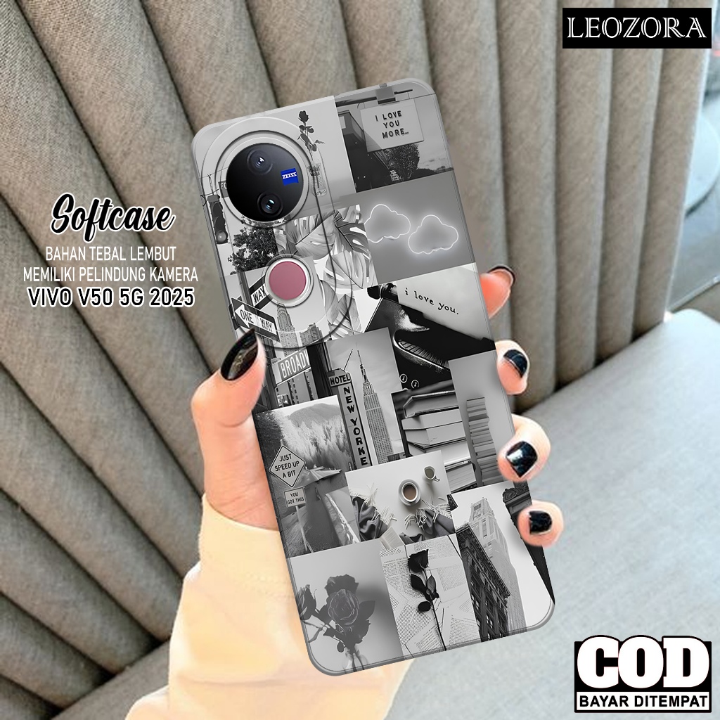 Case Hp VIVO V50 5G 2025 Terbaru - Softcase VIVO V50 5G 2025 - Casing VIVO V50 5G 2025 - Kesing VIVO
