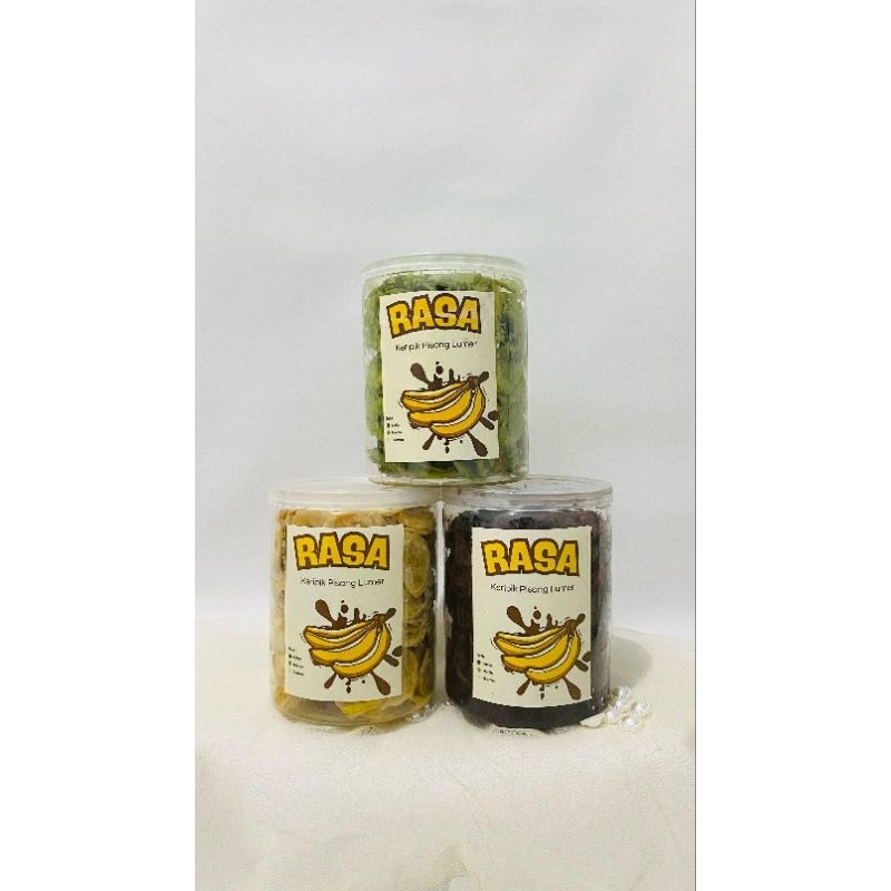 

KEMASAN PUASS 250 gram ‼️ "RASA" Keripik Pisang Lumer
