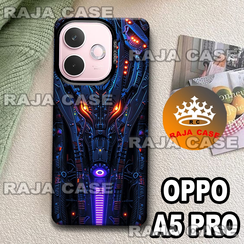 Rc16/Softase karet OPPO A5 PRO - Motif Robot - Case Hp OPPO A5 PRO - Casing OPPO A5 PRO - Silikon  O