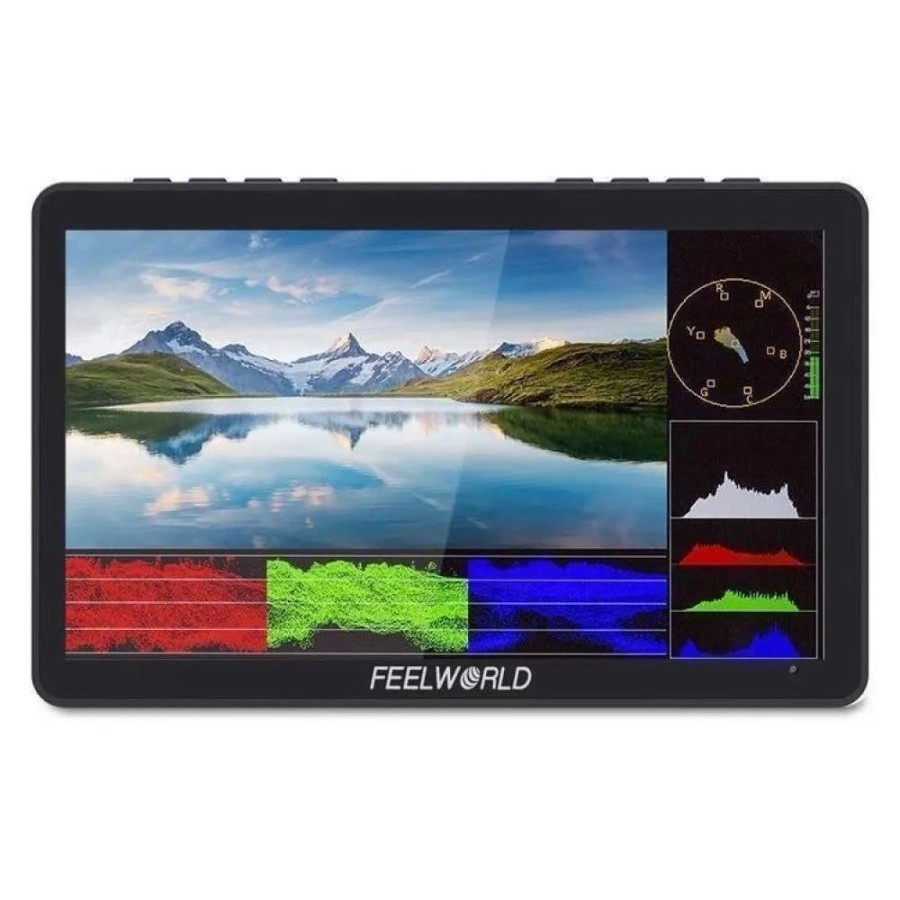 Feelworld F5 Pro V4 6 Inch Touch Screen DSLR Camera Field Monitor - FEELWORLD F5 PRO V4 6 INCH