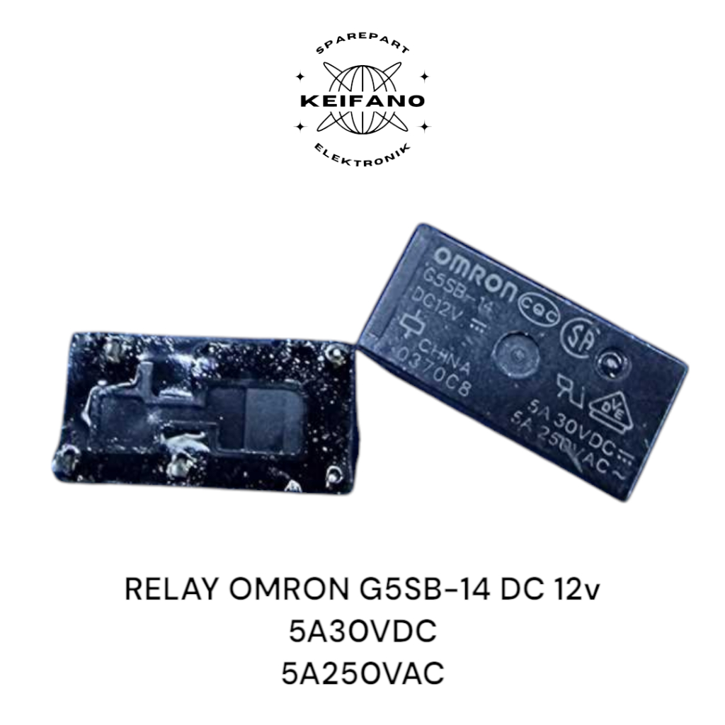 RELAY OMRON G5SB-14 DC 12v 5A30VDC 5A250VAC