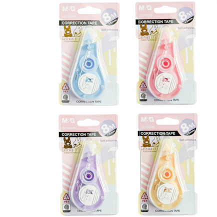 

TIPE-X M&G Correction Pastel 8M X 5MM #QCT55278 Gaspard Et Lisa Self Adhesive Tipex M&G Correction - SATUAN / Gaspard Et Lisa