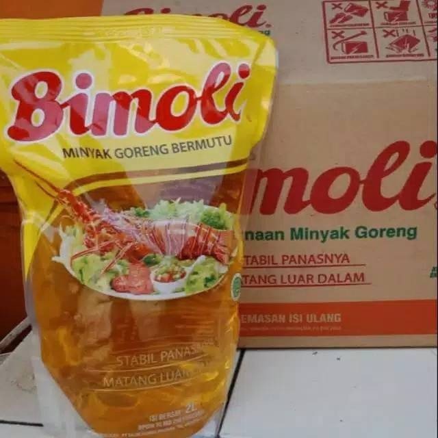 

[1 DUS] Bimoli Minyak Goreng 2 Liter Isi 6 Pcs - Minyak Goreng 1 Karton - Agen Kosmetikk