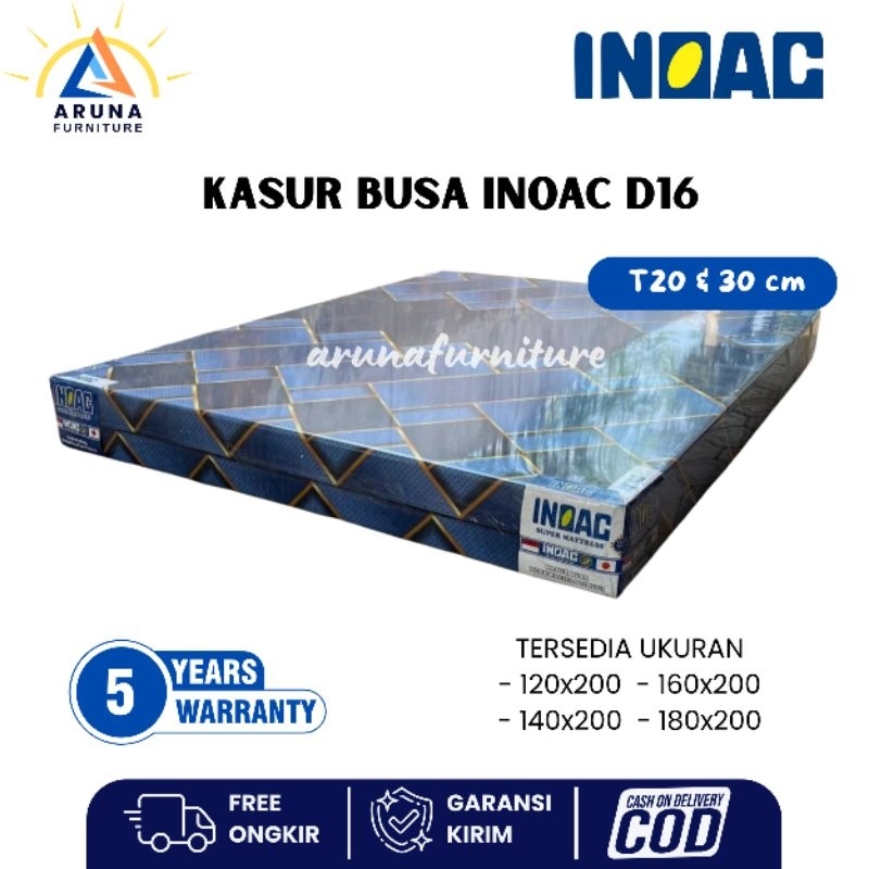 Kasur Busa Inoac Tebal 20Cm Kasur Inoac Foam Original Kasur Busa Murah