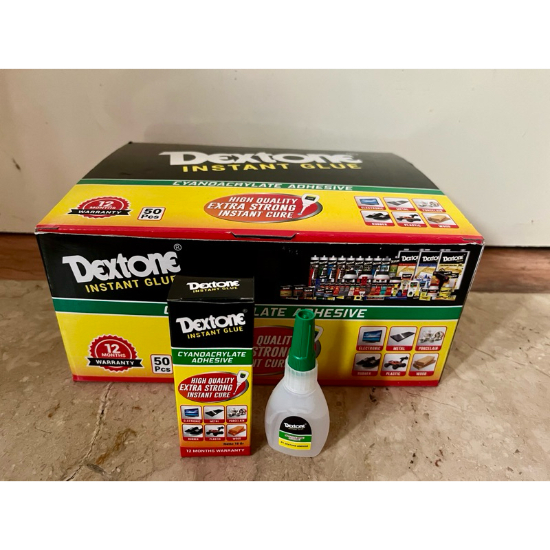 

LEM DEXTONE CAIR INSTAN GLUE 15ML - 50PCS