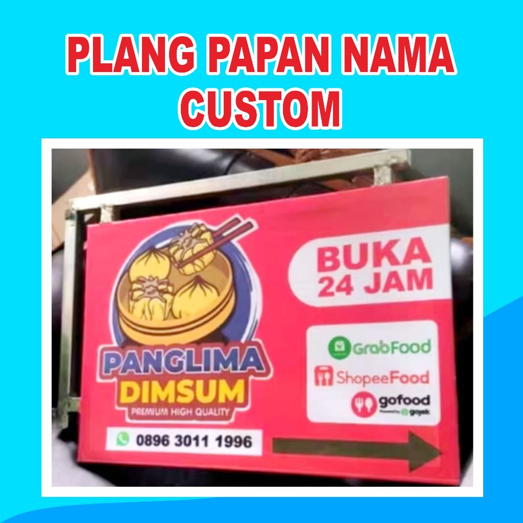 

Papan Nama Plang Papan Nama Usaha, Apotek, Dokter, dll