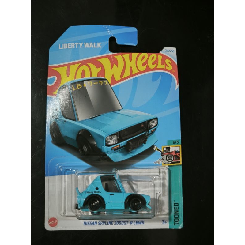 HOTWHEELS NISSAN SKYLINE 2000GT LBWK