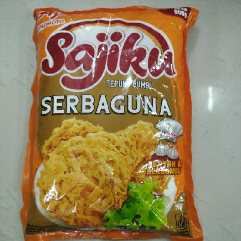 

Sajiku tepung bumbu serbaguna 900 gr
