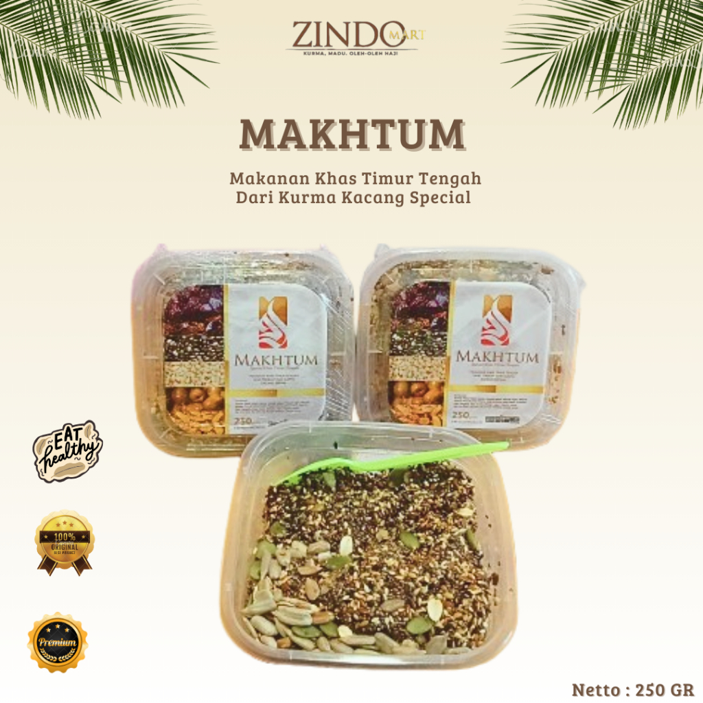 

MAKHTUM - MAKANAN SEHAT KHAS TIMUR TENGAH 250GR / EAT HEALTHY UNTUK DIET