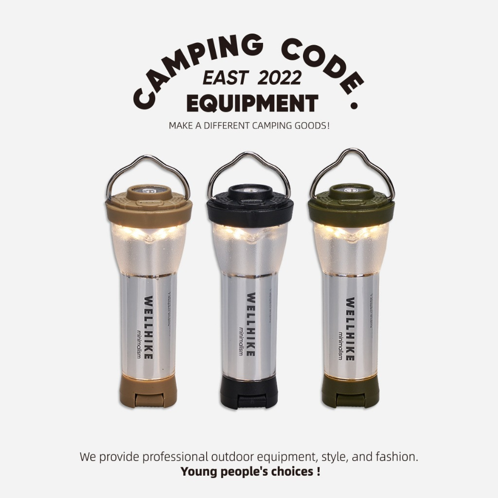 Lampu Camping WELLHIKE GZ/Hiking Lamp GZ