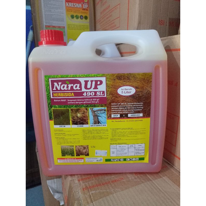Herbisida Nara Up 490 SL kemaaan 5 Ltr