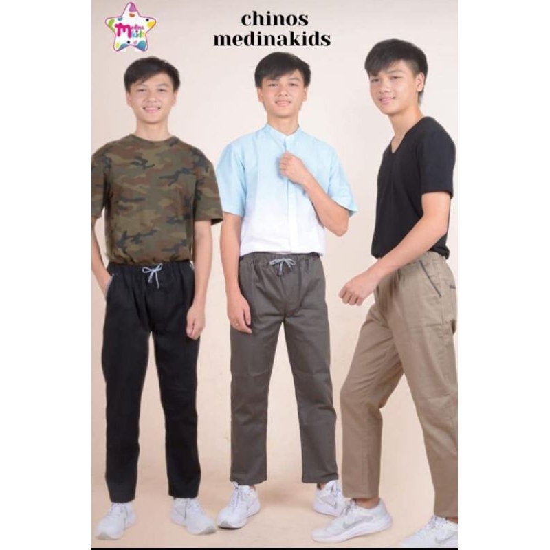 JIHANKIDS - CHINOS MEDINA 246 81012 CHINOS ANAK CHINOS ANAK COWO CHINOS ANAK