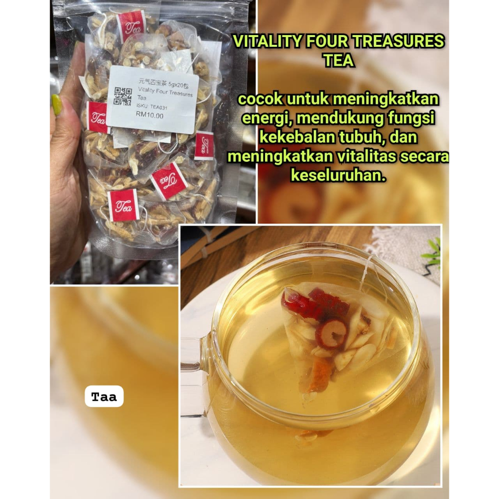 

CHENG WOH VITALITY FOUR TREASURES TEA - jastip penang