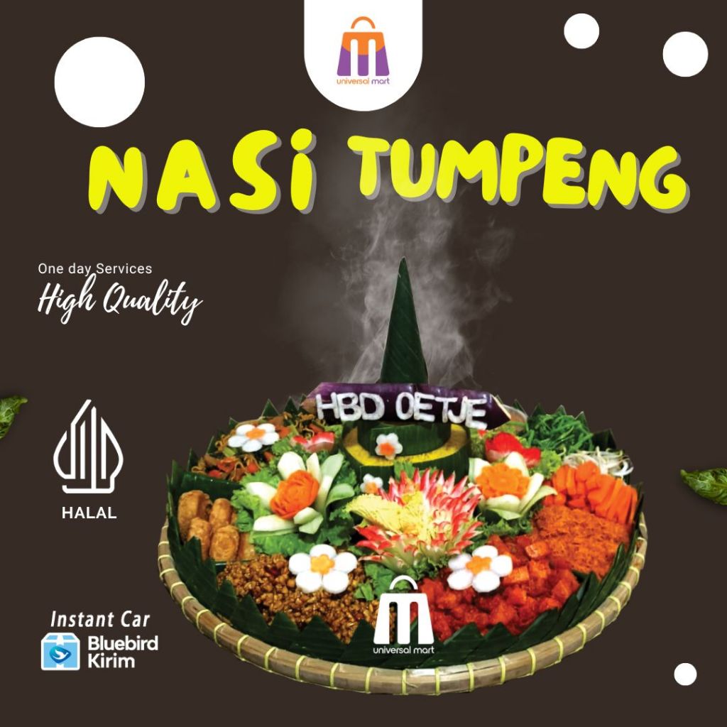 

Nasi Tumpeng Nasi Kuning Ayam Bakar Ayam Goreng Porsi 5