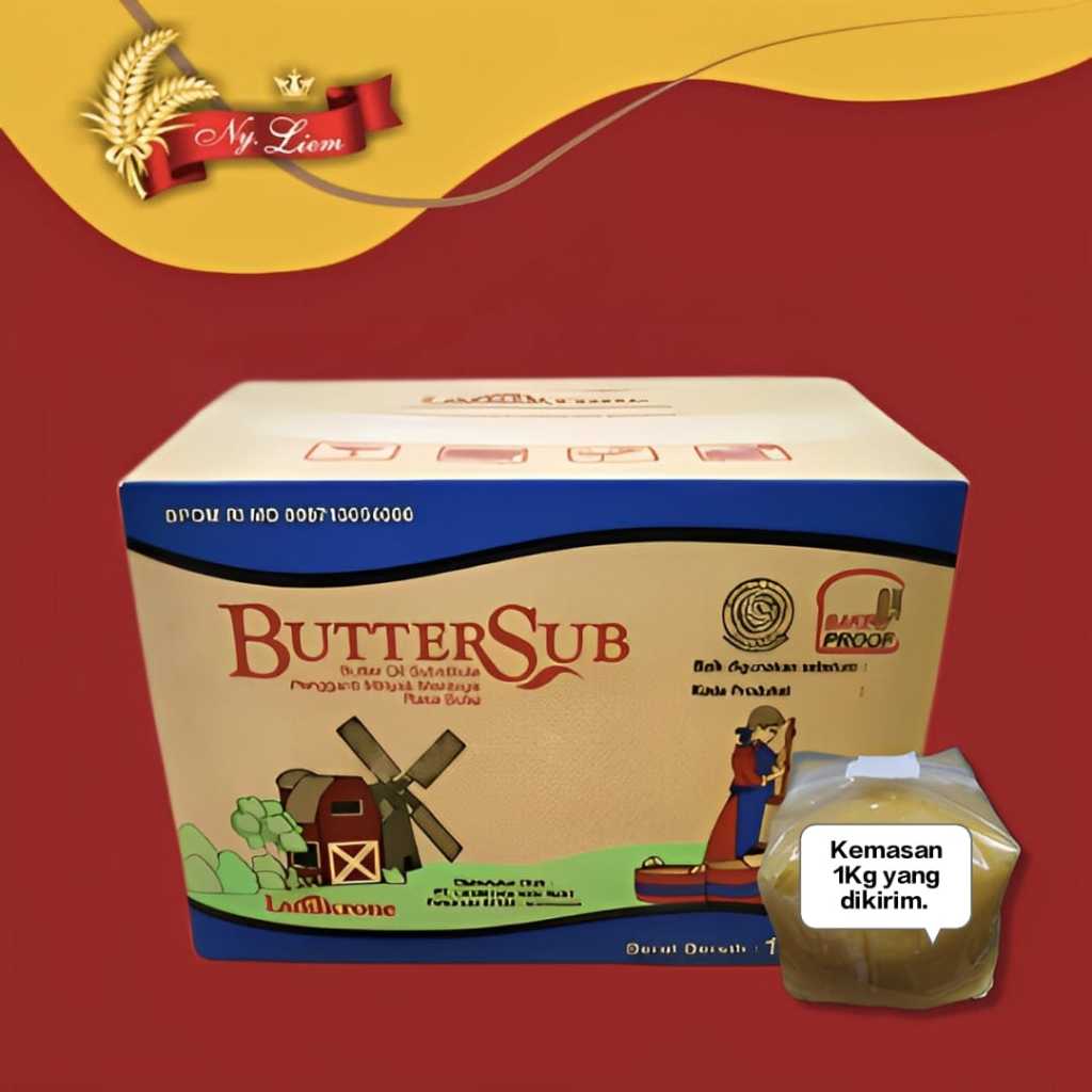 

RB22 BUTTERSUB Milky Butter Oil Substitute 1kg #R