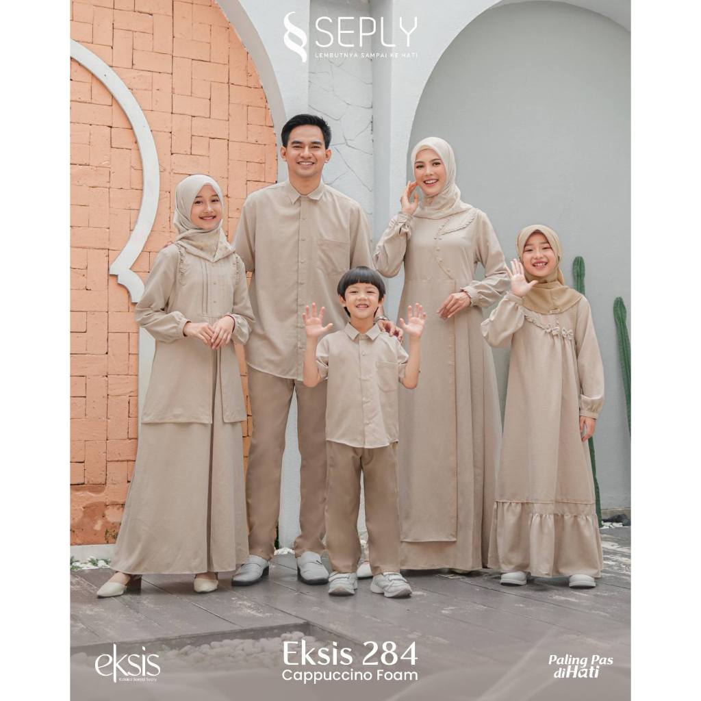 Sarimbit Seply Eksis 284 Cappucino Foam, Kaseo 255, Meyra 379, Kliko 192, Selia 181