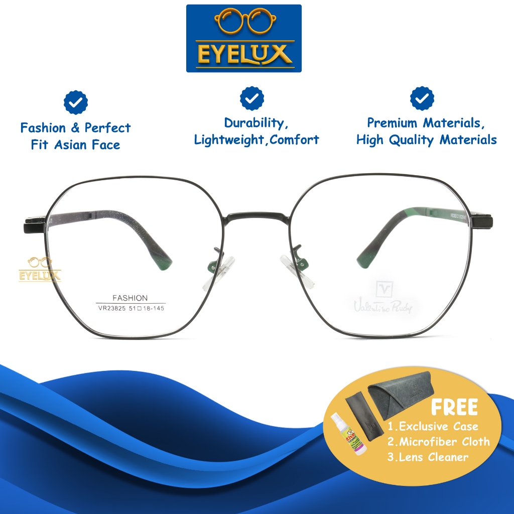 Valentino Rudy Eyewear / VAL VR-23825 / 51-18-145 / Frame Kacamata Valentino Rudy ORIGINAL