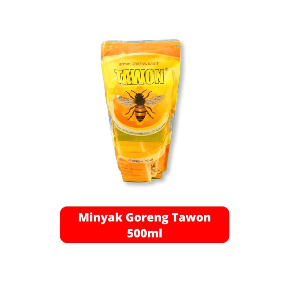 

Tawon Minyak Goreng Pouch Kemasan 500 ML