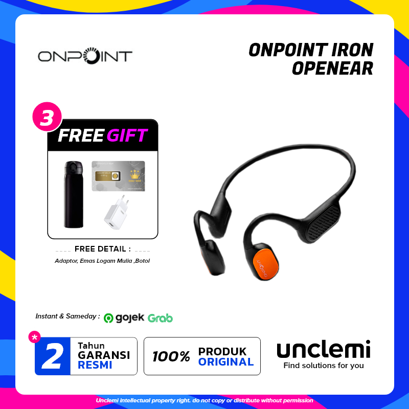 ONPOINT IRON OpenEar Bone Conduction Headphone