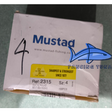 MUSTAD Pancing / Mata Kail 2315 No. 4 - 9