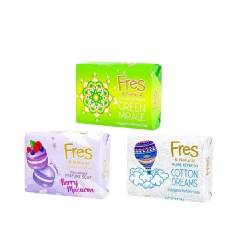 fresh & natural hijab refresh sabun batang 76gr